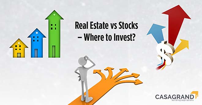 Real Estate Vs Stocks – Where To Invest?