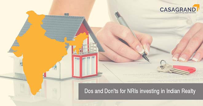 Dos and Don’ts for NRIs investing in Indian realty
