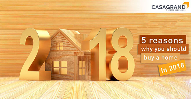 Five reasons why you should buy a home in 2018