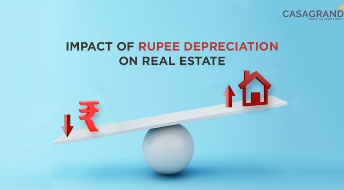 Impact of Rupee depreciation on real estate