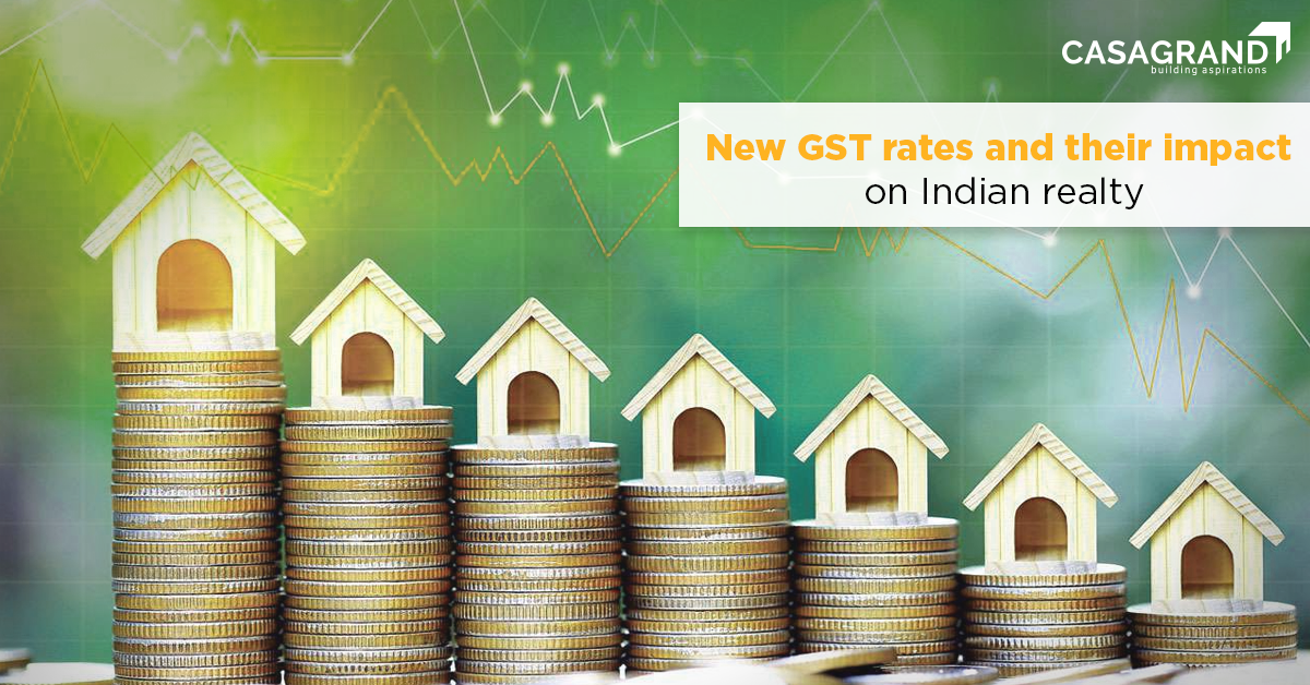 New GST rates and their impact on Indian realty