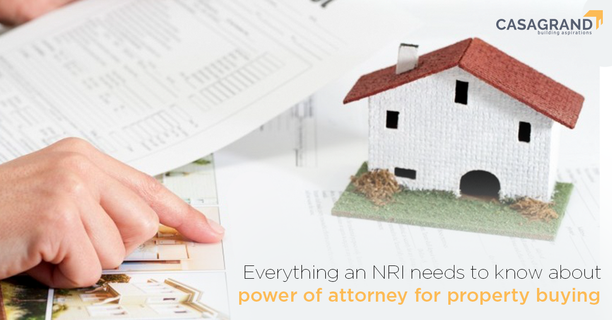 an NRI needs to know about power of for property buying