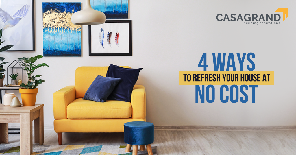 4 Ways to Refresh Your House at No Cost