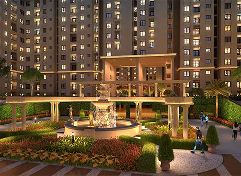 Casagrand First City Amenities - Entry Plaza View