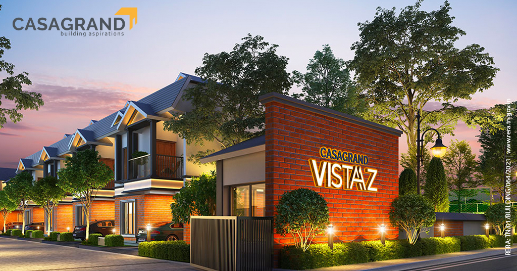 Casagrand Vistaaz – Chennai’s first luxurious British styled villas in Perungalathur, Chennai