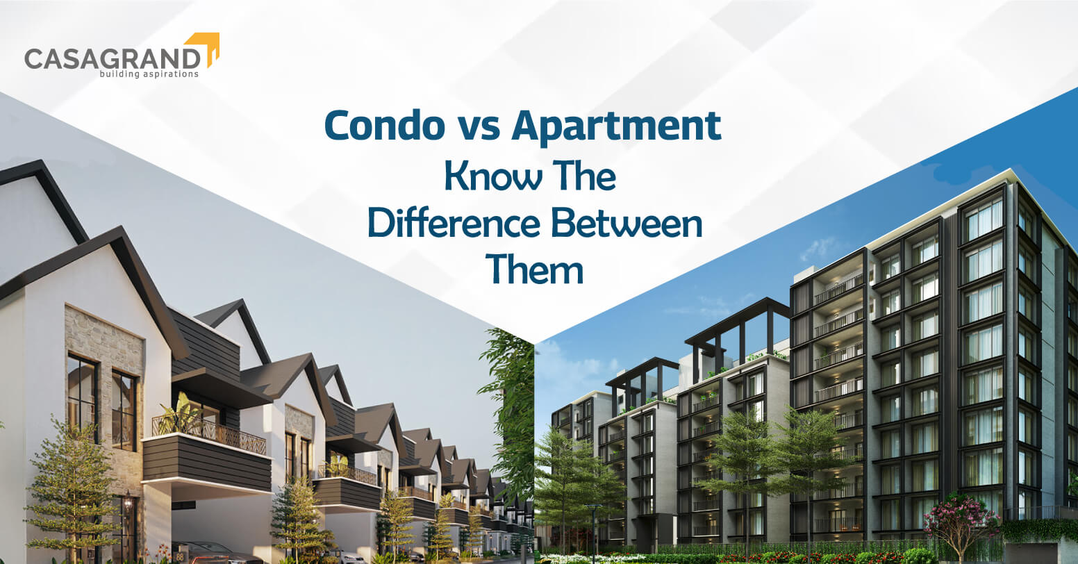 Condo vs Apartment: Know The Difference Between Them