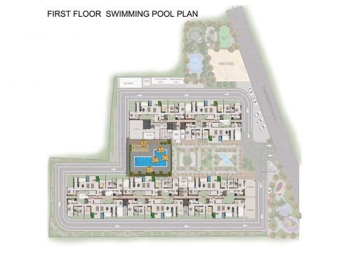 First Floor Swimming pool plan