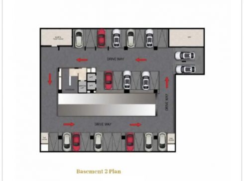 Casagrand Mercury Basement Plan