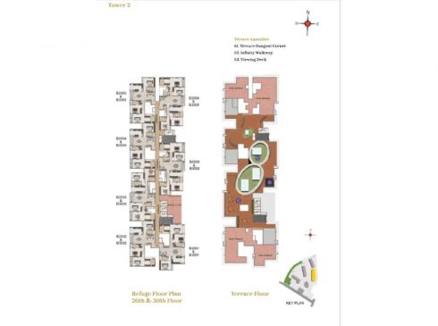 Casa Mercury Galaxy 1 Tower 2 - Refuge Floor Plan