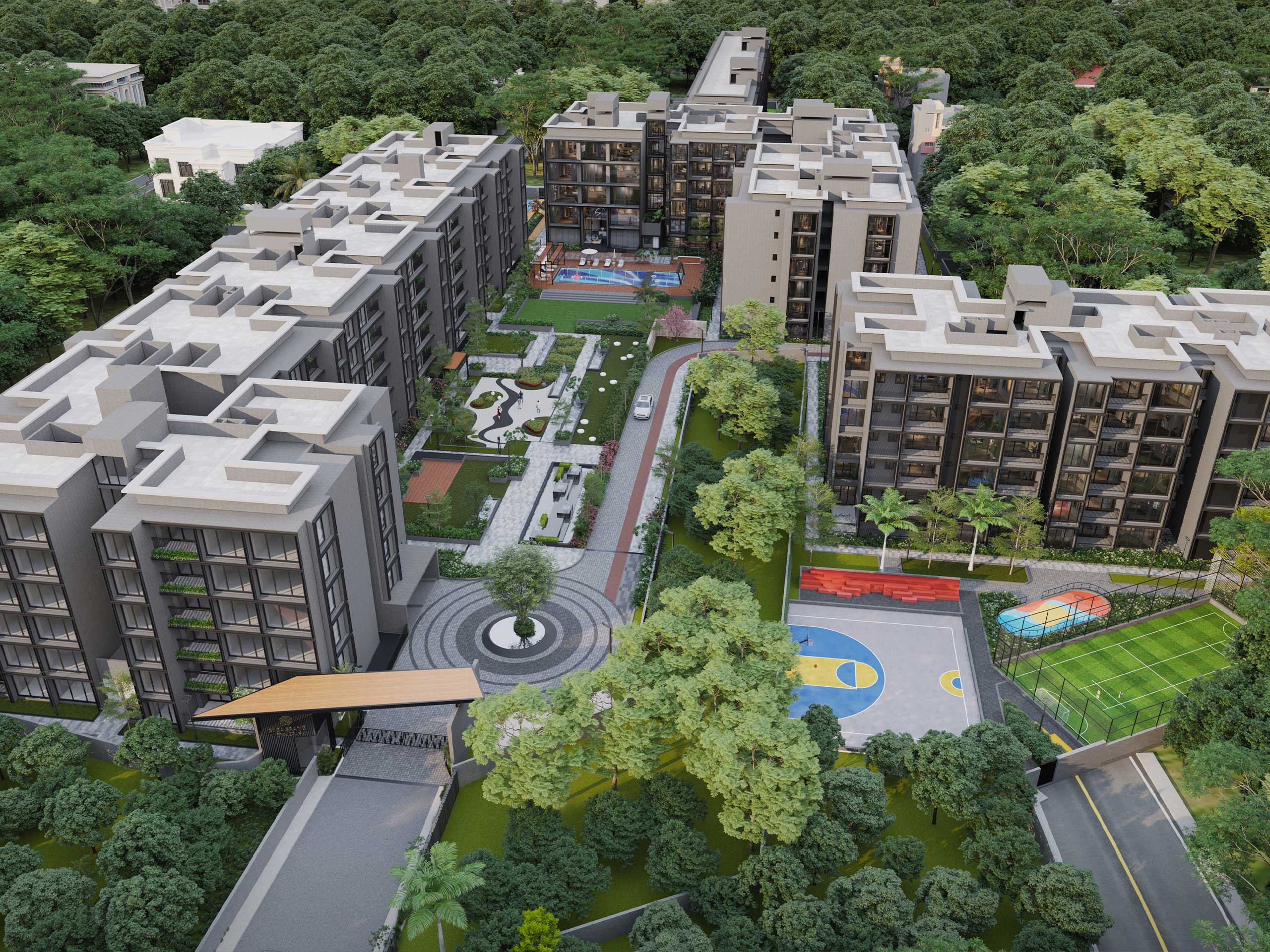 Casagrand Tudor - Apartments in Mogappair, Chennai