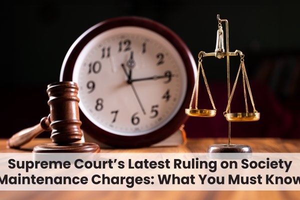 supreme court judgement on society maintenance charges